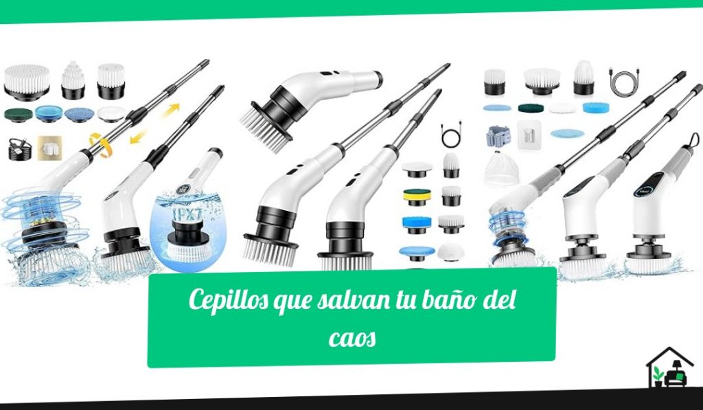 Cepillos que salvan tu baño del caos