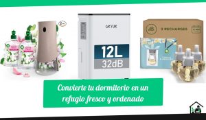 Convierte tu dormitorio en un refugio fresco y ordenado